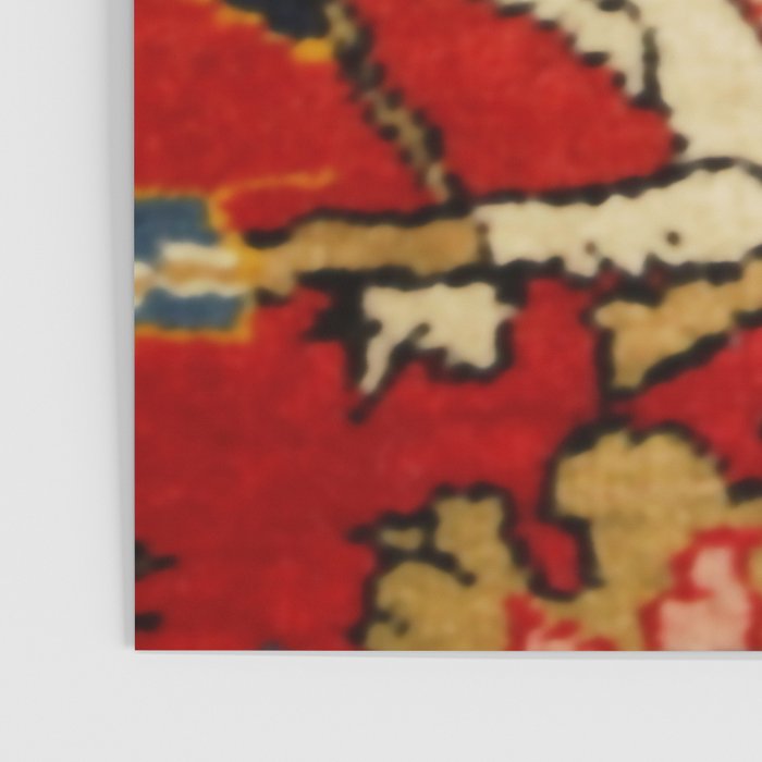 Persian Floral Animal Rug Print Poster Gallery Image 3