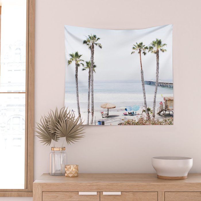 Palm Beach Wall Tapestry Gallery Image 2