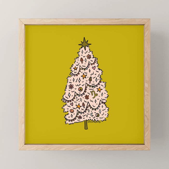 Capricorn Tree Mini Art Print Gallery Image 1