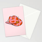 Scorpio Cowboy Hat Stationery Card Gallery Image 2