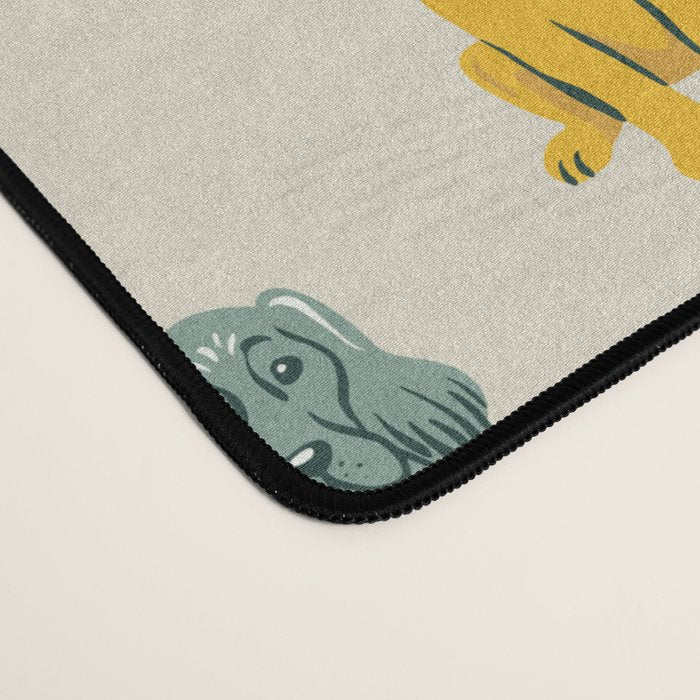 Silly Dog Friends Desk Mat Gallery Image 4