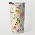 Silly Dog Friends Travel Mug Gallery Image 3