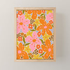 Floral pattern I Mini Art Print Gallery Image 1