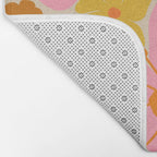 Floral pattern I Bath Mat Gallery Image 2