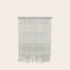Beige Ditsy Toile Floral Wall Hanging Gallery Image 1
