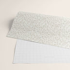 Beige Ditsy Toile Floral Wrapping Paper Gallery Image 2