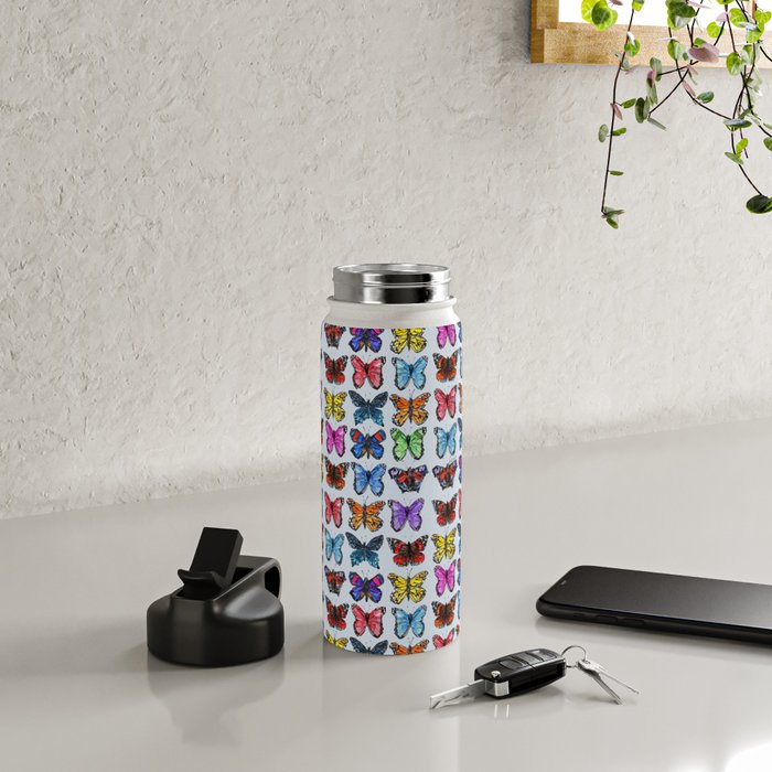 Butterfly Garden Water Bottle Gallery Image 4