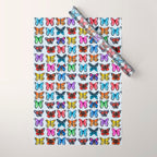 Butterfly Garden Wrapping Paper Gallery Image 1