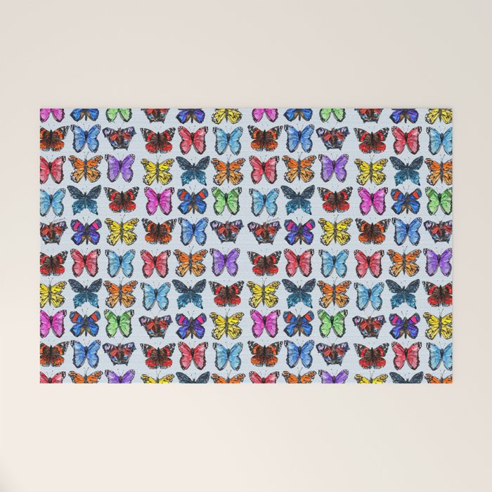 Butterfly Garden Welcome Mat Gallery Image 1