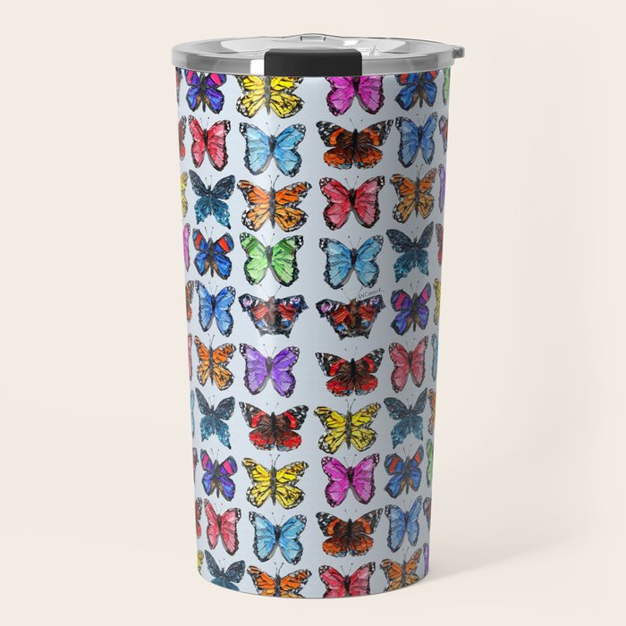 Butterfly Garden Travel Mug Gallery Image 1