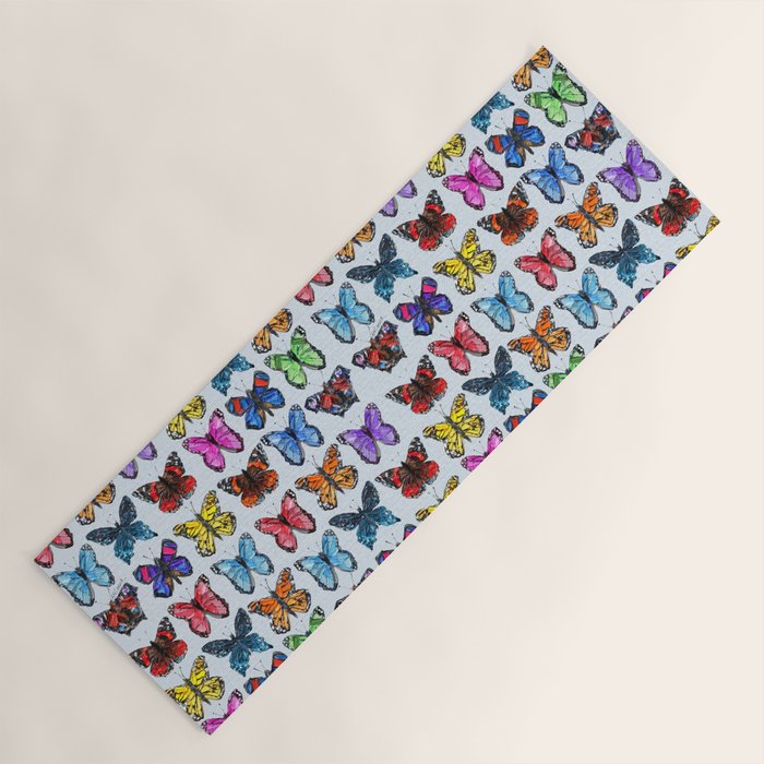 Butterfly Garden Yoga Mat Gallery Image 1