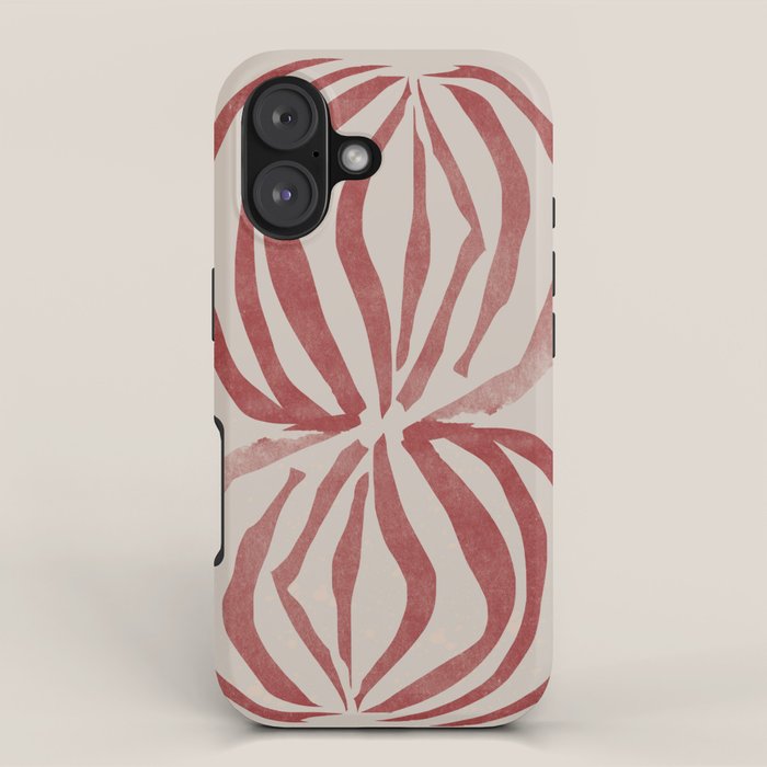 New Vase Line Art iPhone Case Gallery Image 1