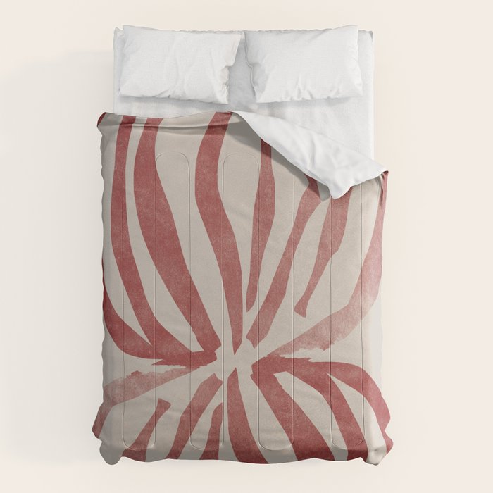 New Vase Line Art Comforter Gallery Image 6