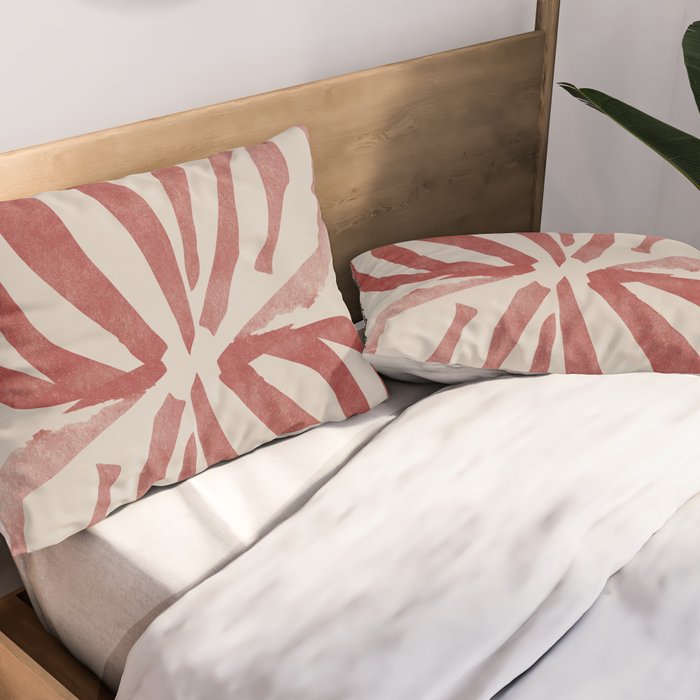 New Vase Line Art Pillow Sham Gallery Image 2