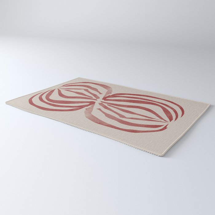 New Vase Line Art Rug Gallery Image 3