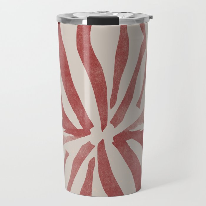 New Vase Line Art Travel Mug Gallery Image 1