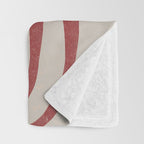 New Vase Line Art Throw Blanket Gallery Image 3