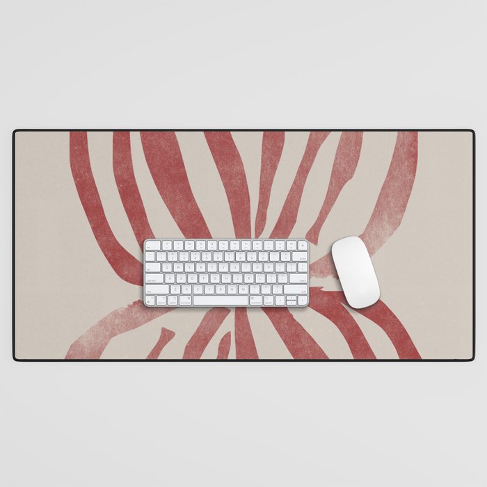 New Vase Line Art Desk Mat Gallery Image 1