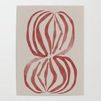 New Vase Line Art Poster Gallery Image 4