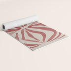 New Vase Line Art Yoga Mat Gallery Image 2