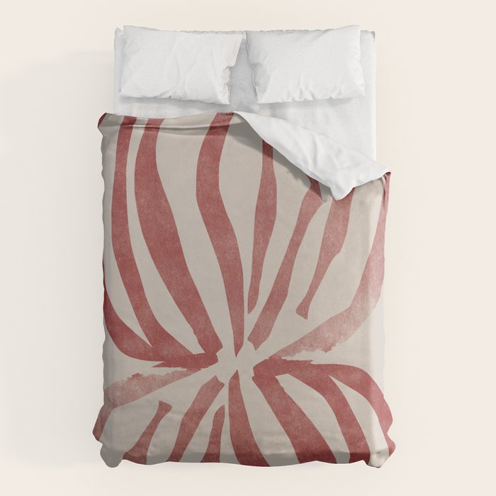 New Vase Line Art Duvet Cover Gallery Image 1