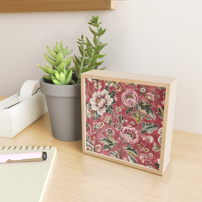 Peruvian Pink Floral Mini Art Print Gallery Image 2