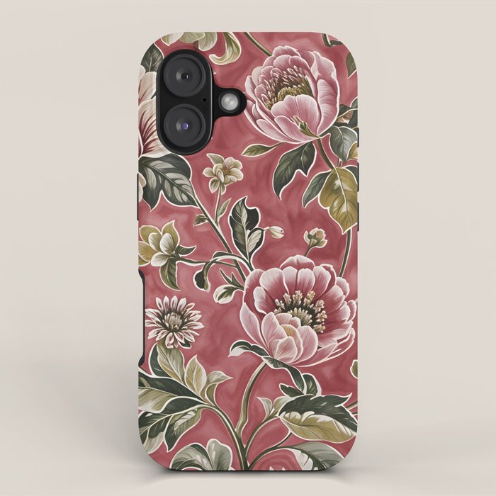 Peruvian Pink Floral iPhone Case Gallery Image 1
