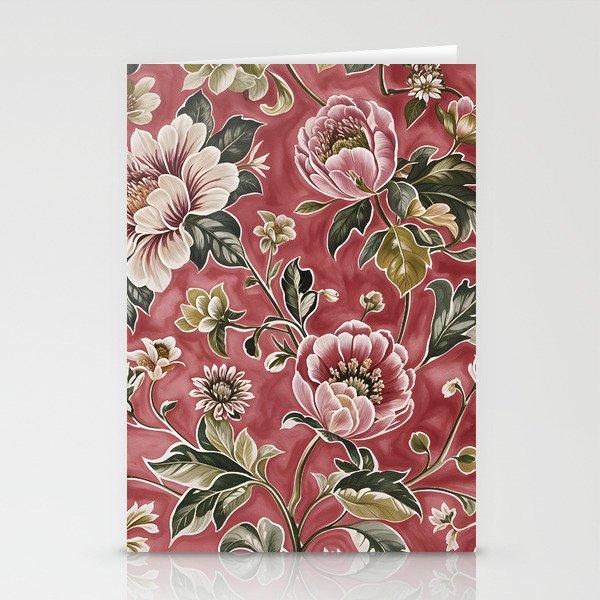 Peruvian Pink Floral Stationery Card Gallery Image 2
