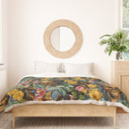 Skull and Flowers Pattern Duvet Cover Gallery Image 3