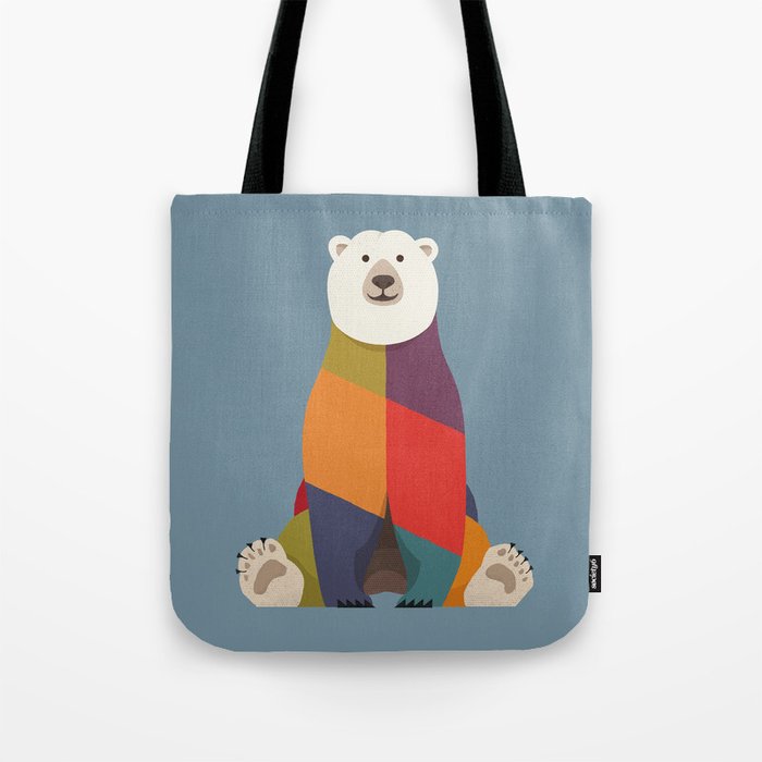 Polar Bear Tote Bag Gallery Image 1