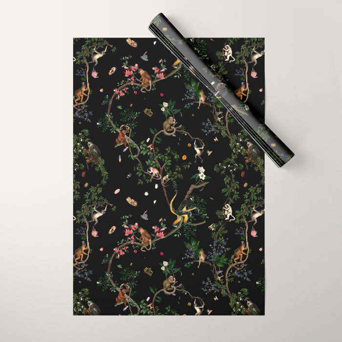 Monkey World Wrapping Paper Gallery Image 1