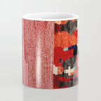 Beautiful Antique Moroccan Rug Print Coffee Mug Gallery Image 4