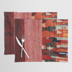 Beautiful Antique Moroccan Rug Print Placemat Gallery Image 1