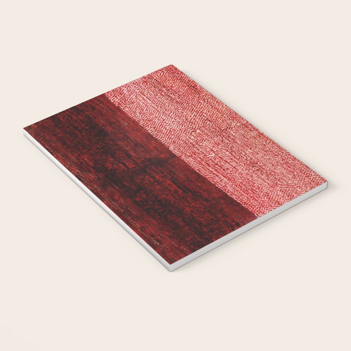 Beautiful Antique Moroccan Rug Print Notebook Gallery Image 3