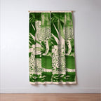 Jungle Cheetahs 5 Window Curtain Gallery Image 3