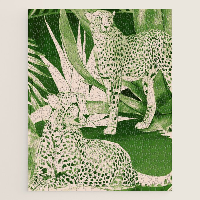 Jungle Cheetahs 5 Jigsaw Puzzle Gallery Image 1