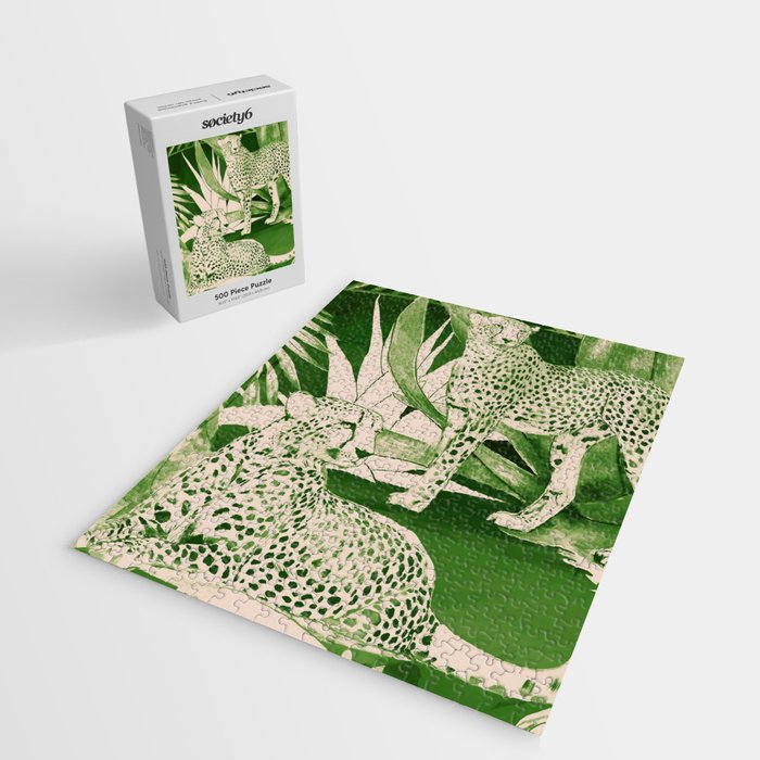 Jungle Cheetahs 5 Jigsaw Puzzle Gallery Image 2