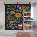 Happy floral park Wall Mural Gallery Image 1