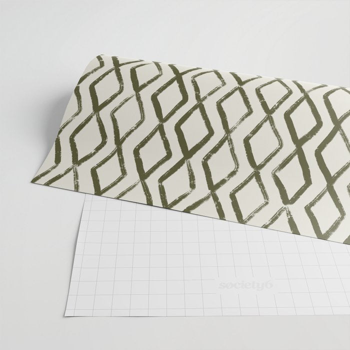Simple Hand Drawn Pattern #6 Wrapping Paper Gallery Image 2