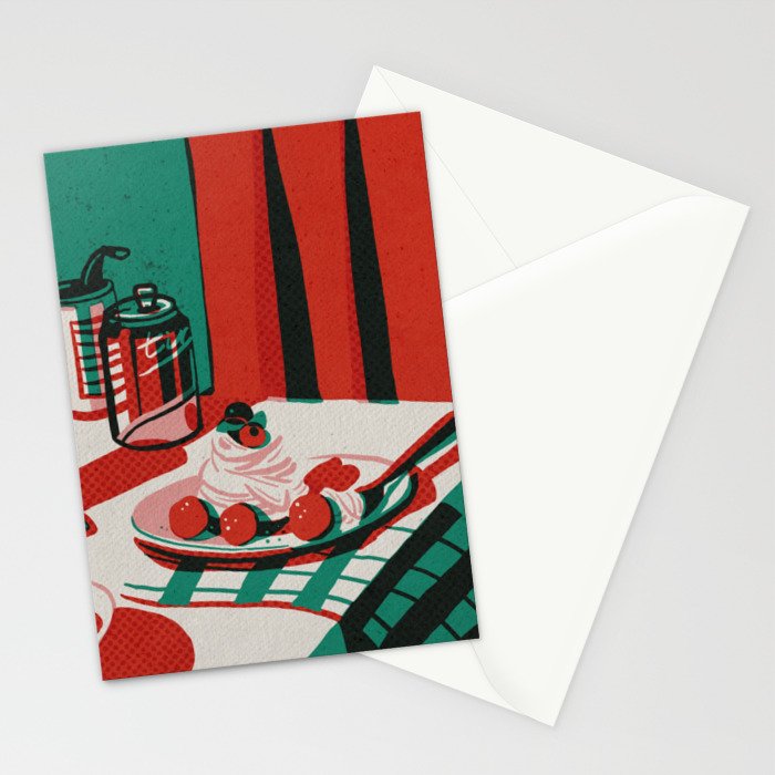 Mini Tomato Stationery Card Gallery Image 2