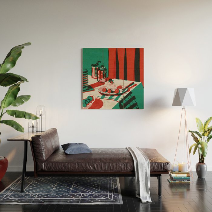 Mini Tomato Wood Wall Art Gallery Image 2