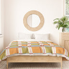 Autumn Breeze Checks Duvet Cover Gallery Image 3