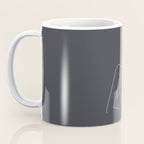 Minimal Line Art of a Woman Coffee Mug Gallery Image 3