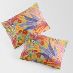 Summer Tropical Garden Pillow Sham Gallery Image 3
