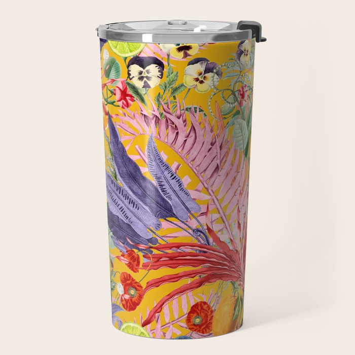 Summer Tropical Garden Travel Mug Gallery Image 2