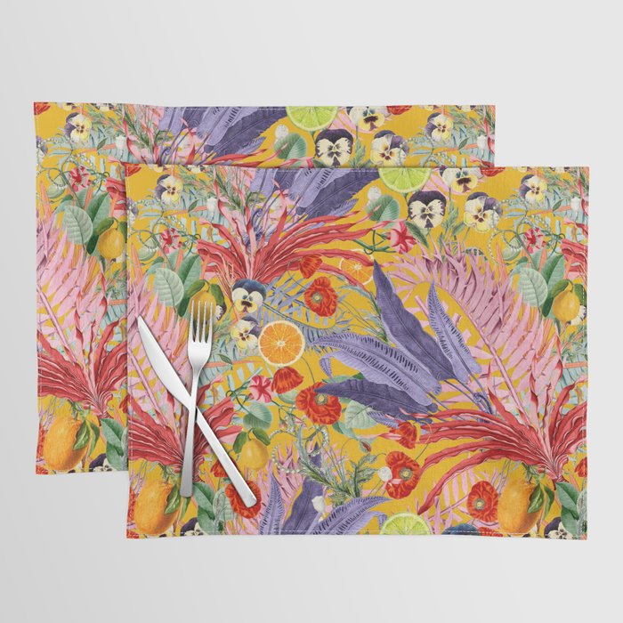 Summer Tropical Garden Placemat Gallery Image 1