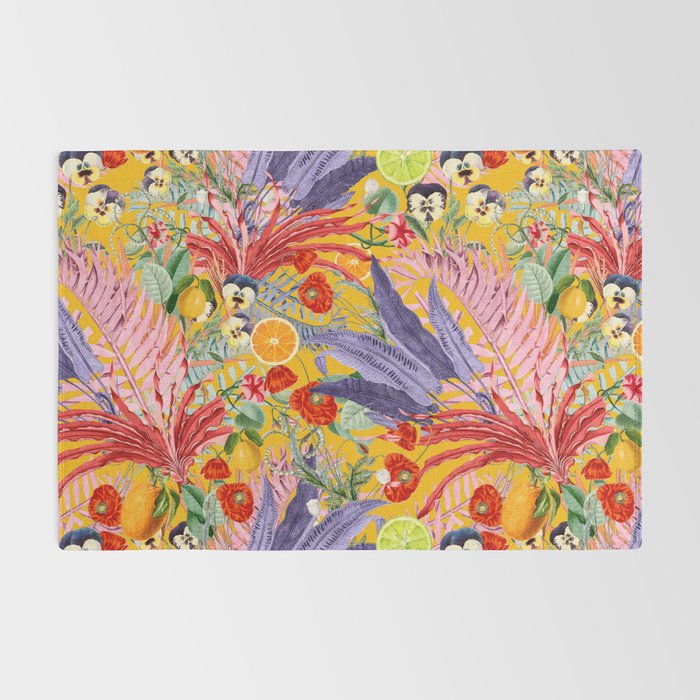 Summer Tropical Garden Rug Gallery Image 2