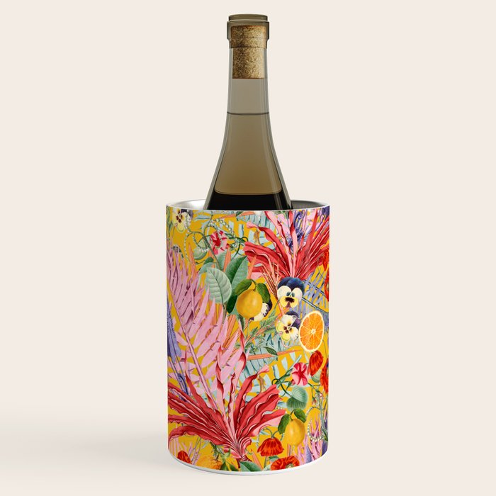 Summer Tropical Garden Wine Chiller Gallery Image 2