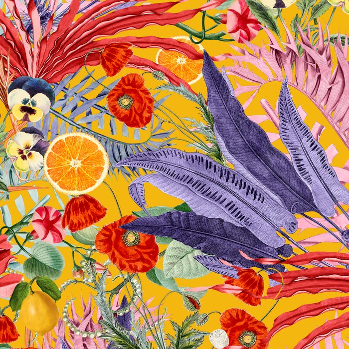 Summer Tropical Garden Coffee Mug Gallery Image 2
