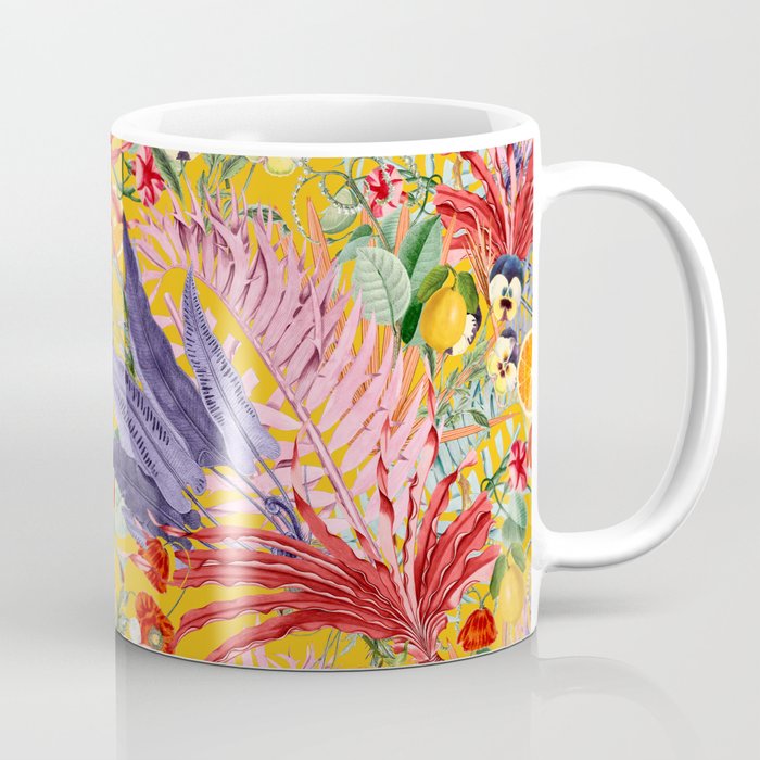 Summer Tropical Garden Coffee Mug Gallery Image 1